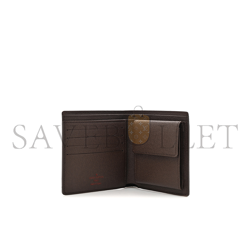 l0vis Vvtt0n damier ebene marco wallet m62288 (12*9*1cm)